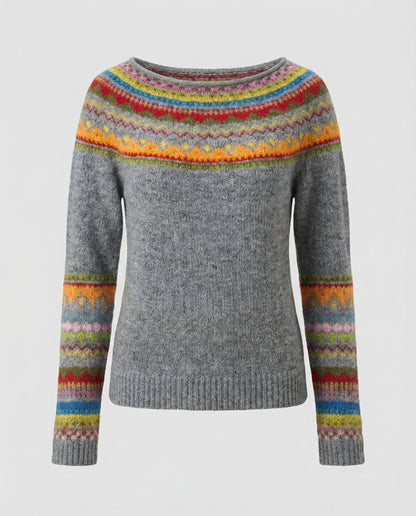 Eleganter Frauenpullover Klassisch Modern