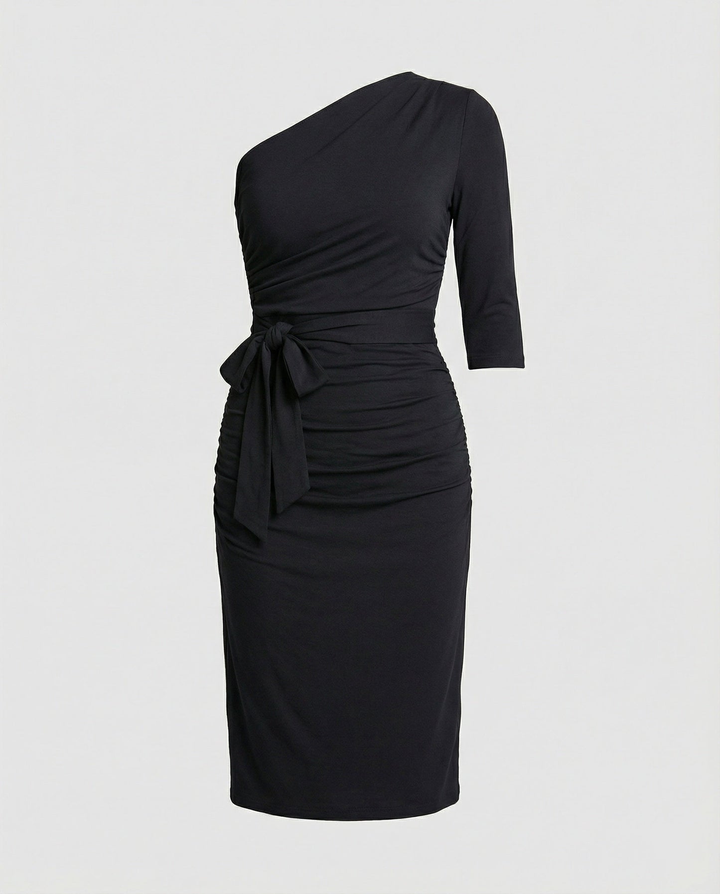 Figurbetonter Wickelkleid für Damen Elegant