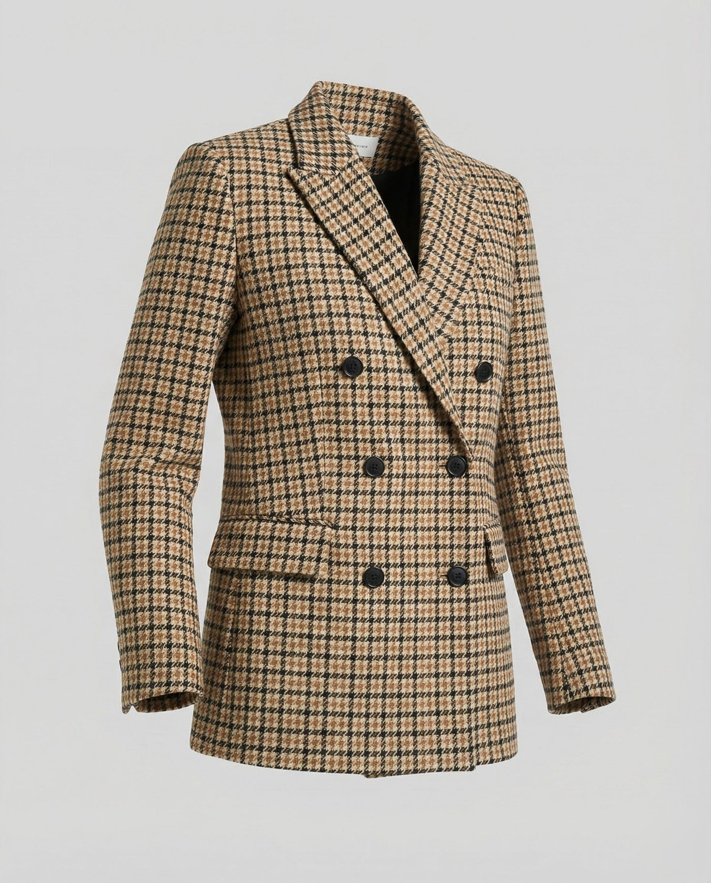 Klassischer Karo Blazer Damen Modern