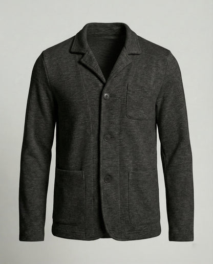Maßgeschneiderter Herrenblazer Mit Taschen Elegant