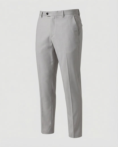 Herren Anzughose Slim Fit mit feiner Struktur