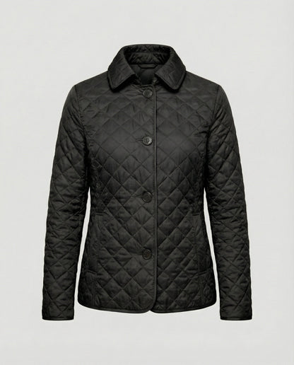 Warme Damenjacke Tailliert Modern