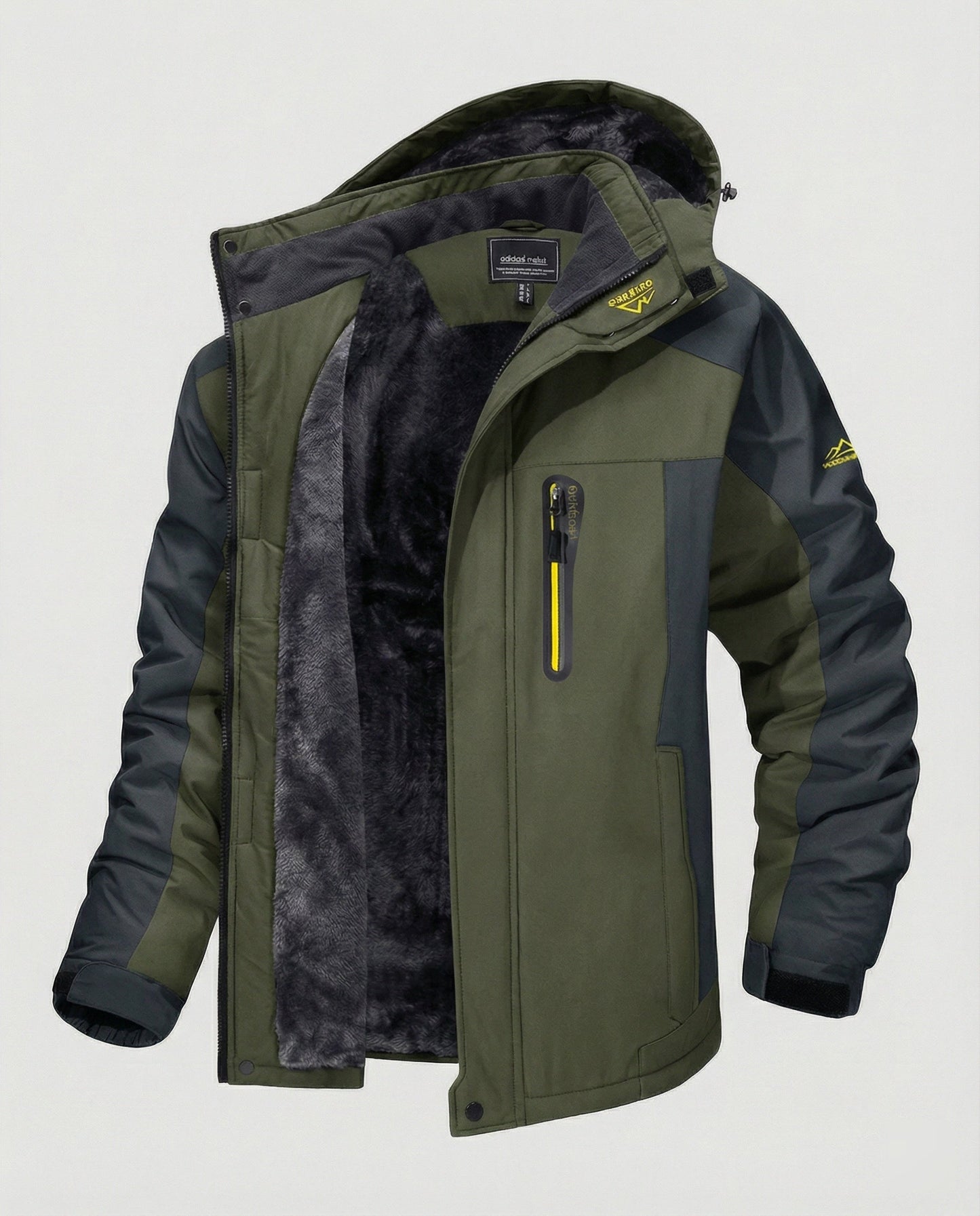 Warmwintermantel Herren Modern Wasserdicht