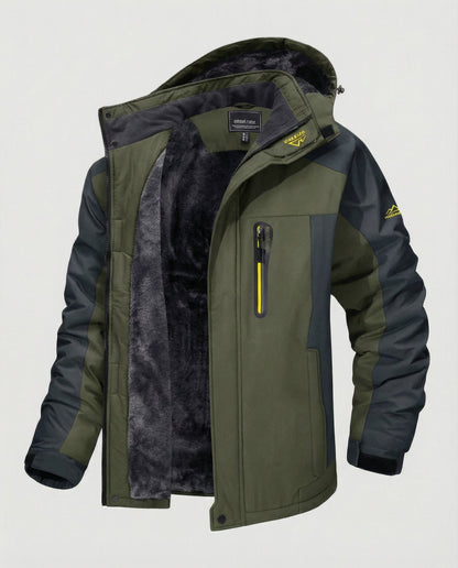 Warmwintermantel Herren Modern Wasserdicht