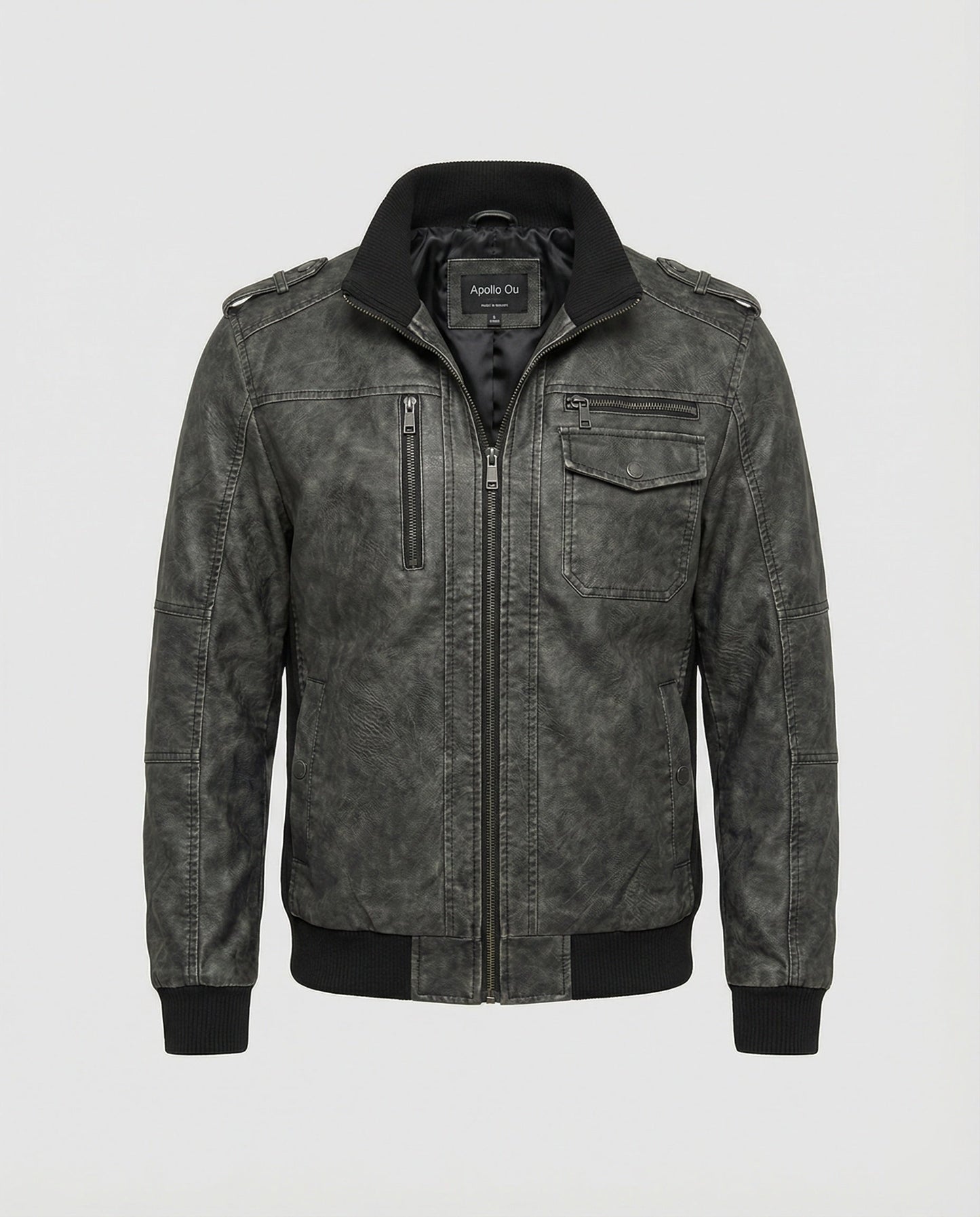 Herrenjacke Leder Premium Modern