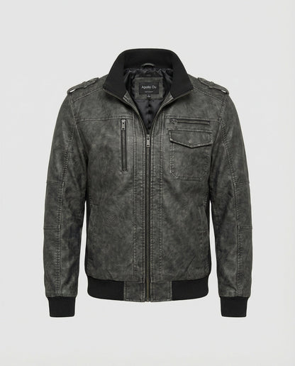 Herrenjacke Leder Premium Modern