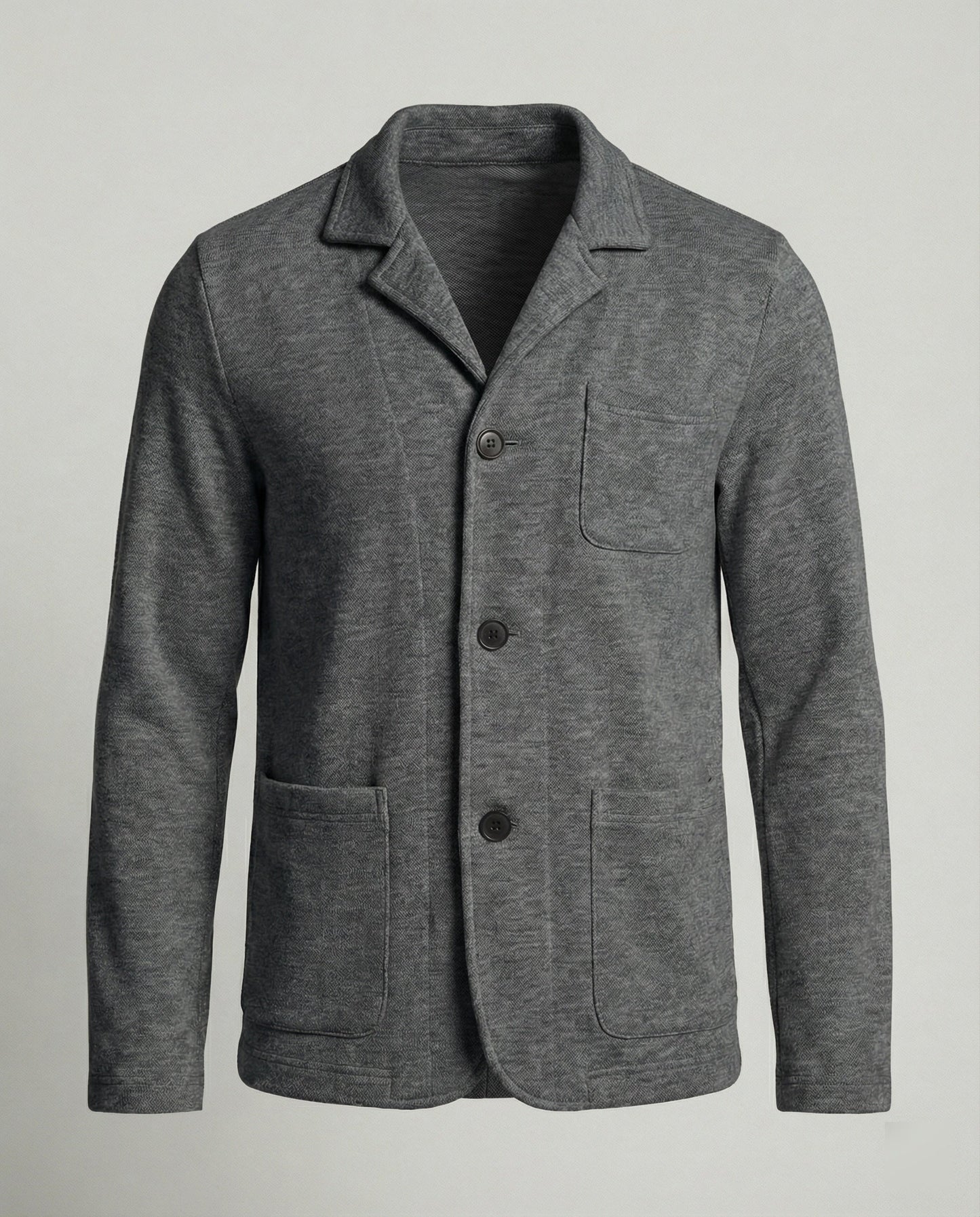 Maßgeschneiderter Herrenblazer Mit Taschen Elegant
