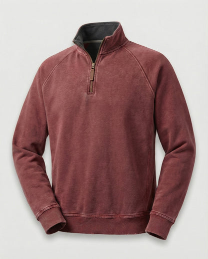Warmer Fleecepullover Herren Weich Bequem