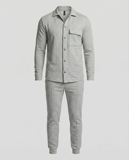 Herren Anzug Freizeit Modern mit Streifenmuster Elegant
