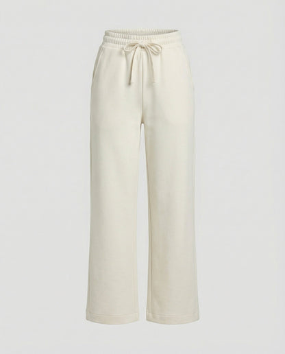 Weite Damen Stoffhose Bequem Elastisch Komfort