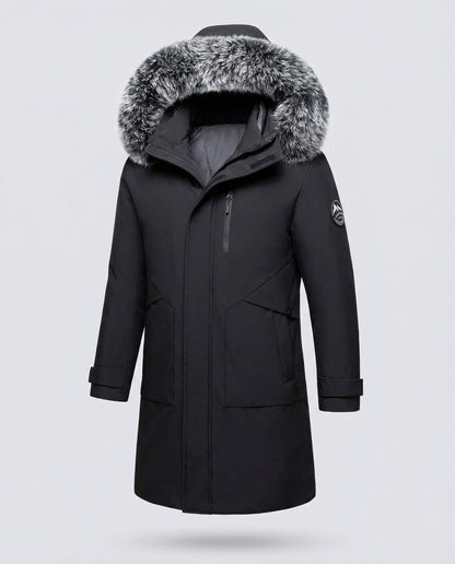 Langer Damen Wintermantel Modern