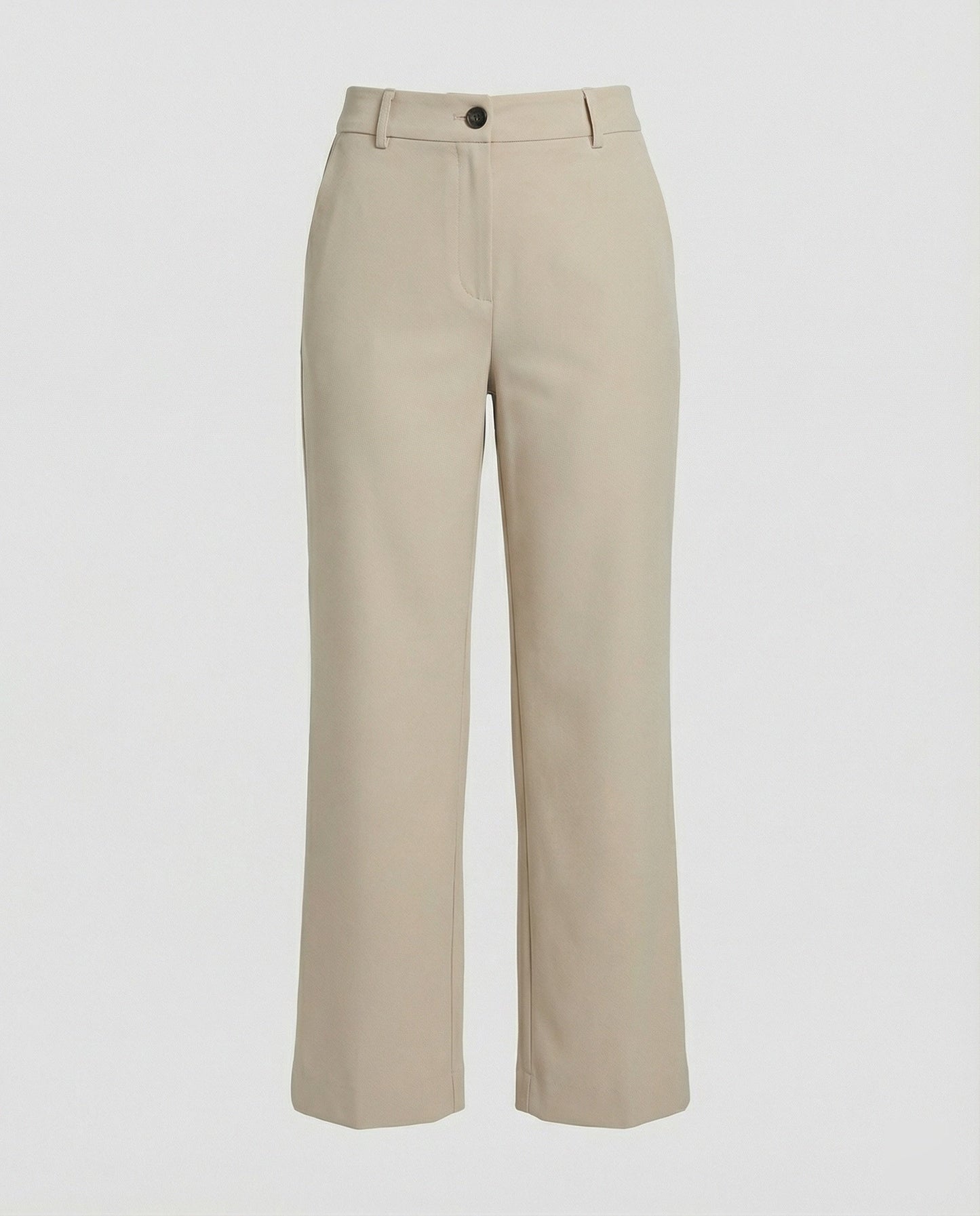 Damen Stoffhose Flare Modern Weite Bein