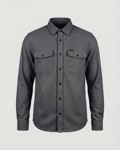 Herren Hemd Herbstlich Flanell Modern
