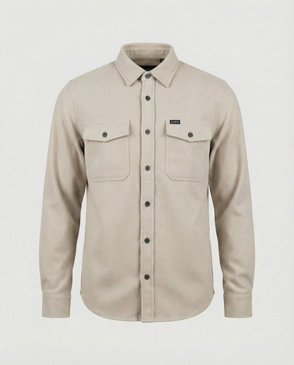 Herren Hemd Herbstlich Flanell Modern
