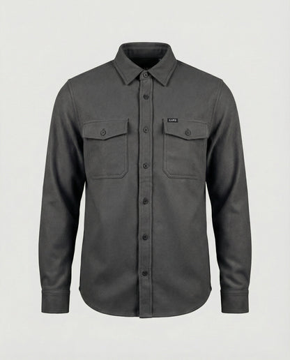 Herren Hemd Herbstlich Flanell Modern