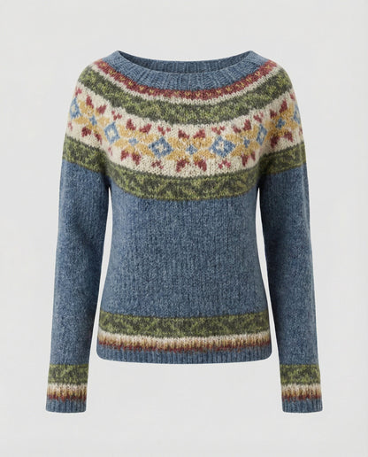 Eleganter Frauenpullover Klassisch Modern