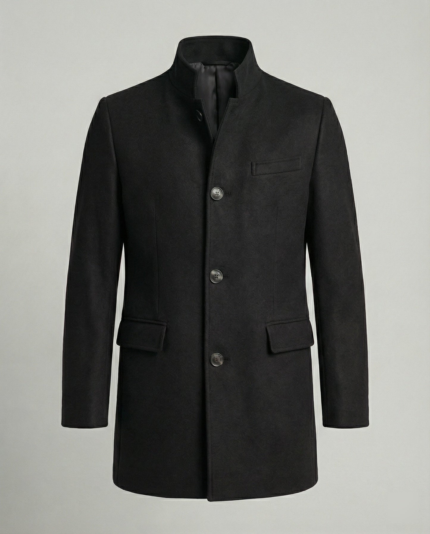 Herrenmantel Warm Elegante Oberbekleidung