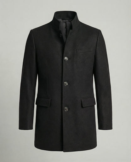 Herrenmantel Warm Elegante Oberbekleidung