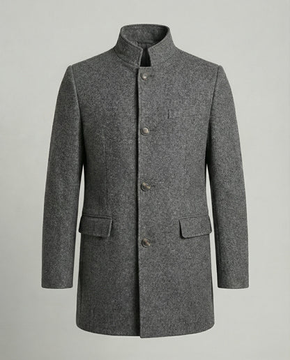 Herrenmantel Warm Elegante Oberbekleidung
