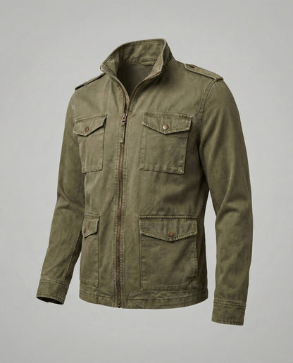 Damen Cargojacke Outdoor Modern Schwarz