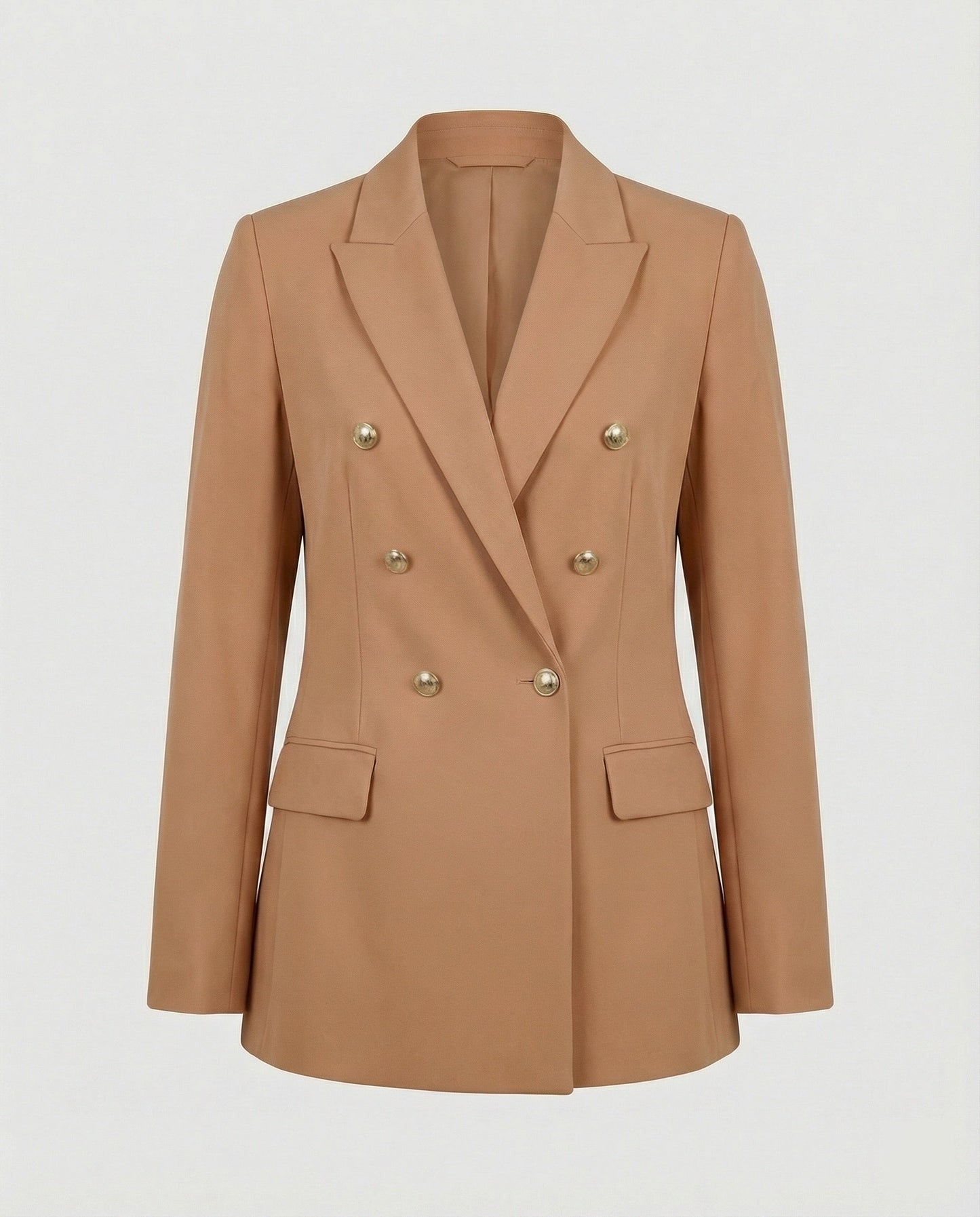 Damen Blazer Doppelreihig Modern Elegant
