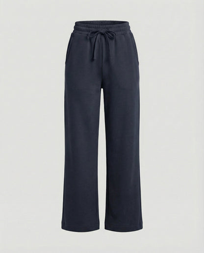 Weite Damen Stoffhose Bequem Elastisch Komfort