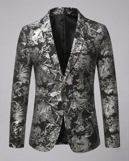 Herren Blazer Elegant Glanz Berliner Stil