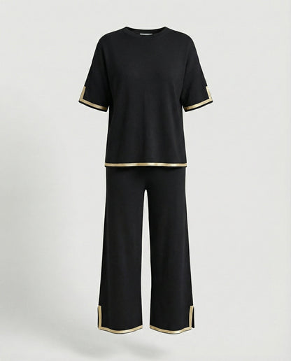 Damen Loungeanzug Komfortabel Vintage-Stil