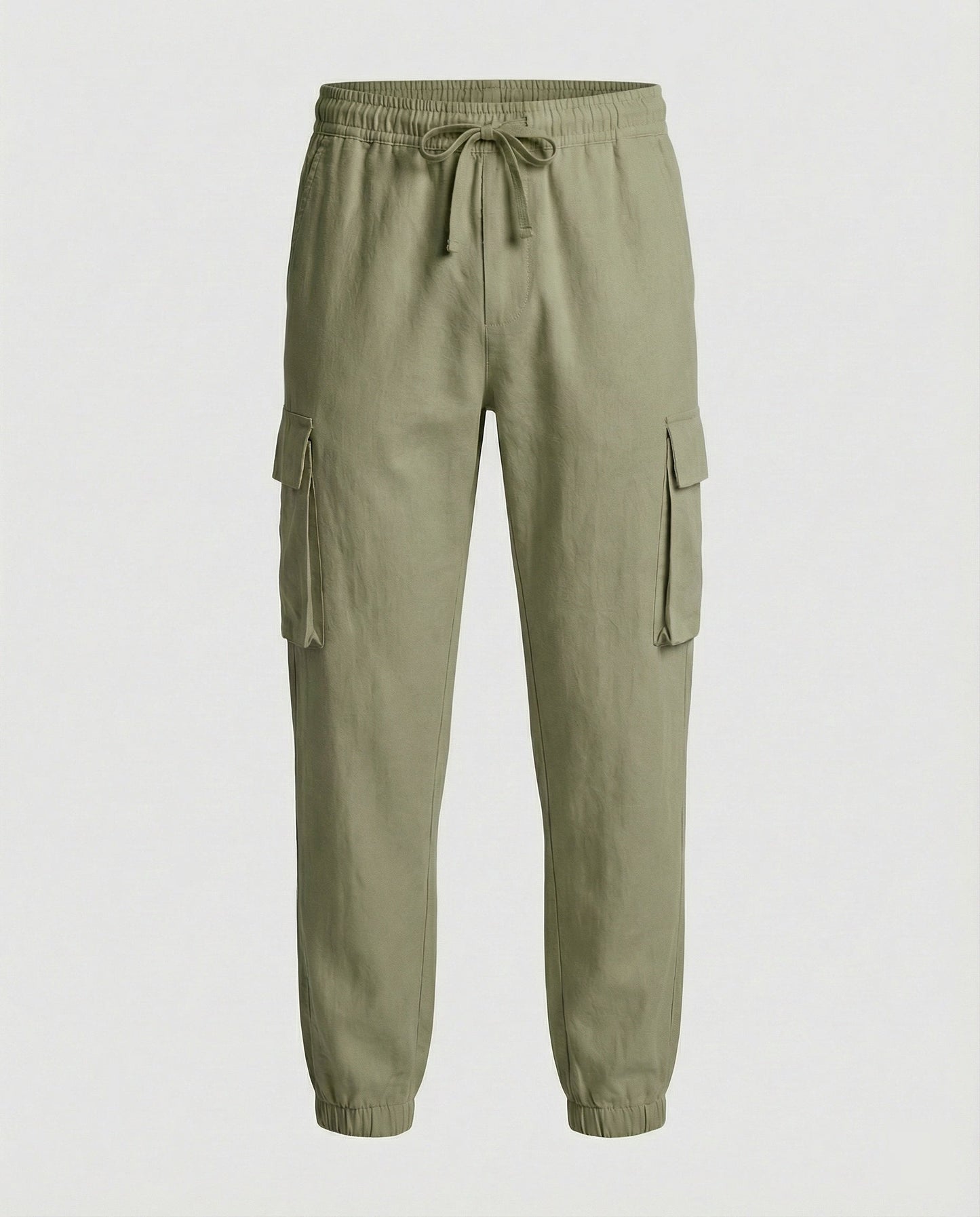 Herren Jogginghose Cargo-Style Elastisch Reißverschluss