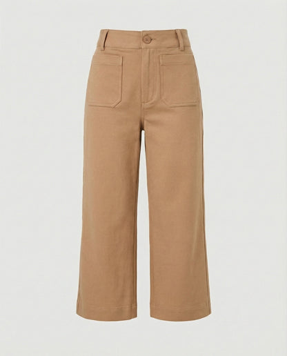 Damenhose Bequem Weite Hose mit modischem Schnitt