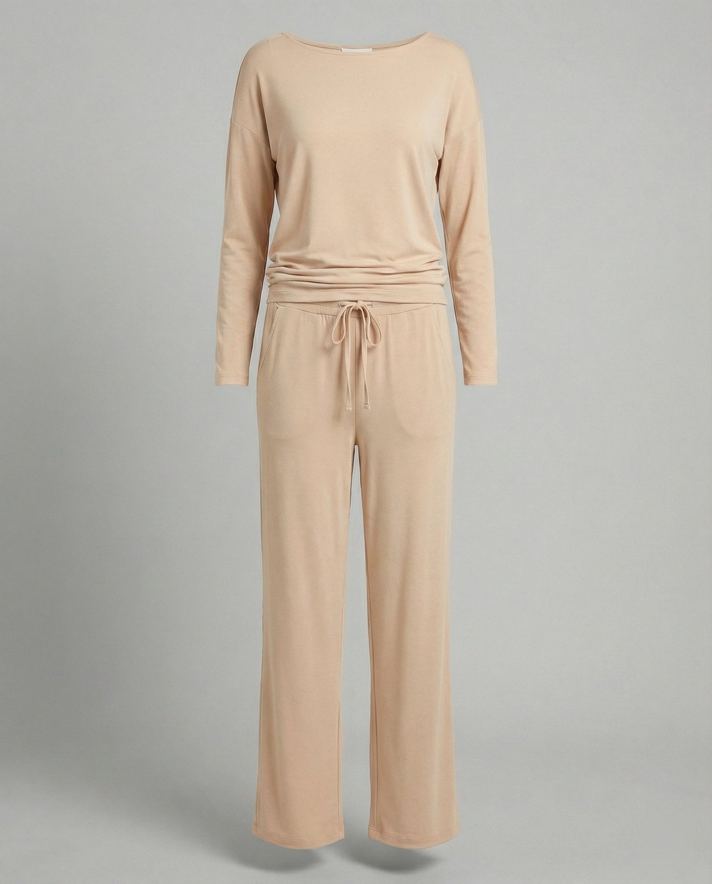 Damen Lounge-Set Bequem Elastisch Langarm