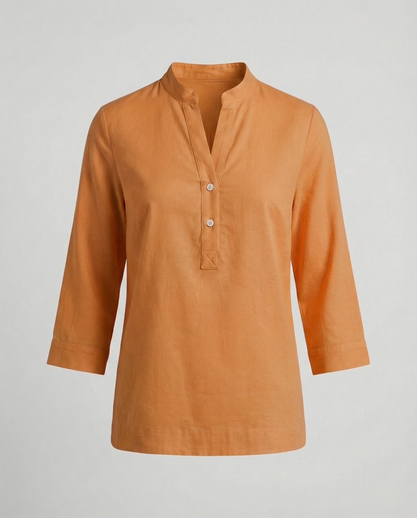 Elegante Damen Bluse Stehkragen Modern