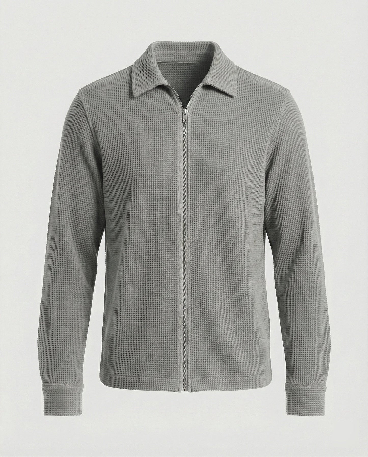 Herren Langarmshirt Elegantes Design Hochwertig Reißverschluss