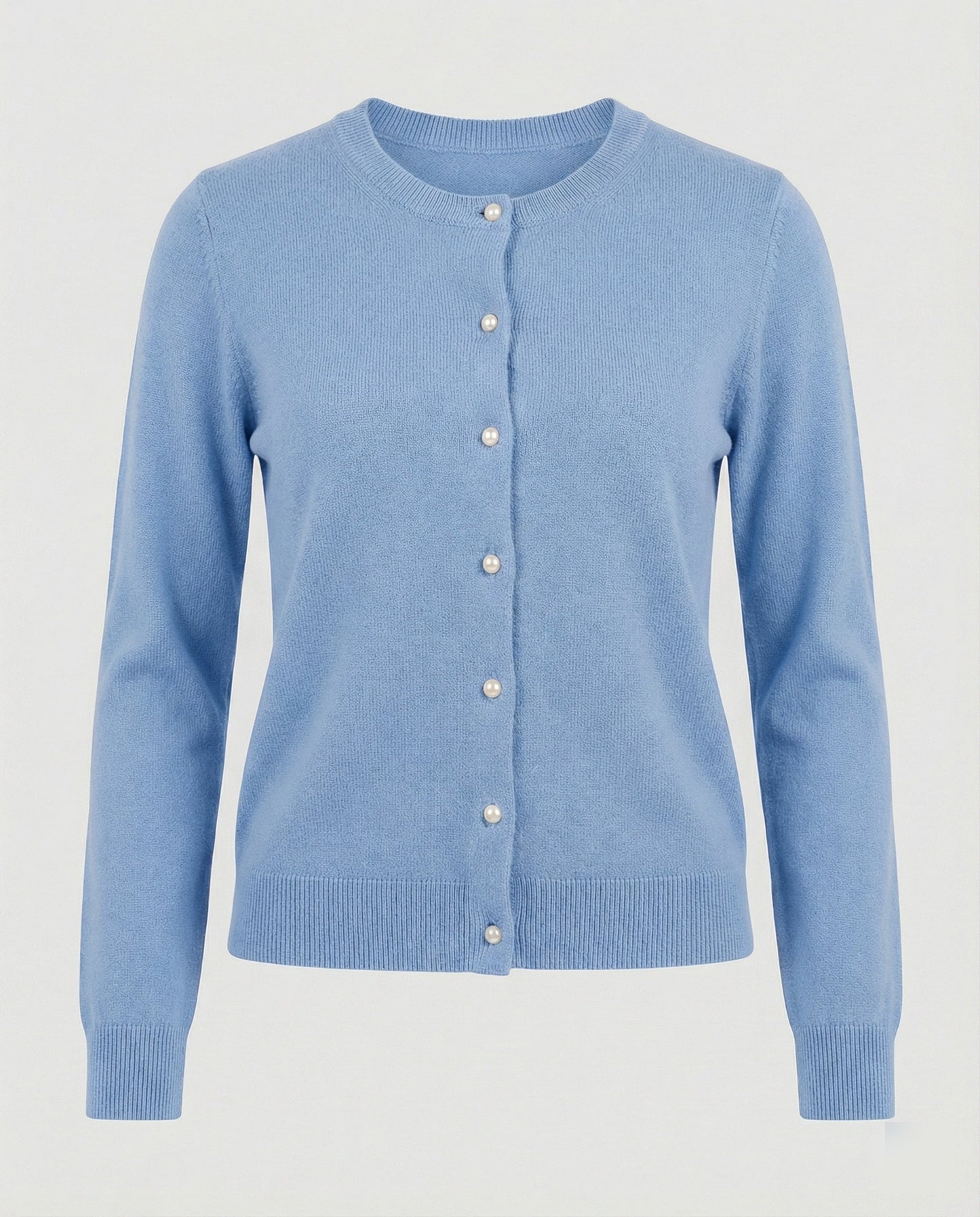 Damen Cardigan Weich Feinstrick Mit Knöpfen Elegант