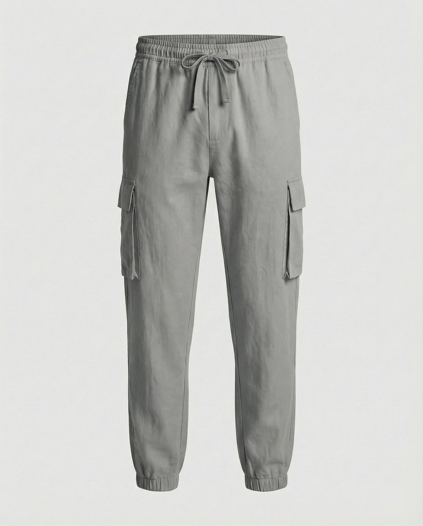 Herren Jogginghose Cargo-Style Elastisch Reißverschluss
