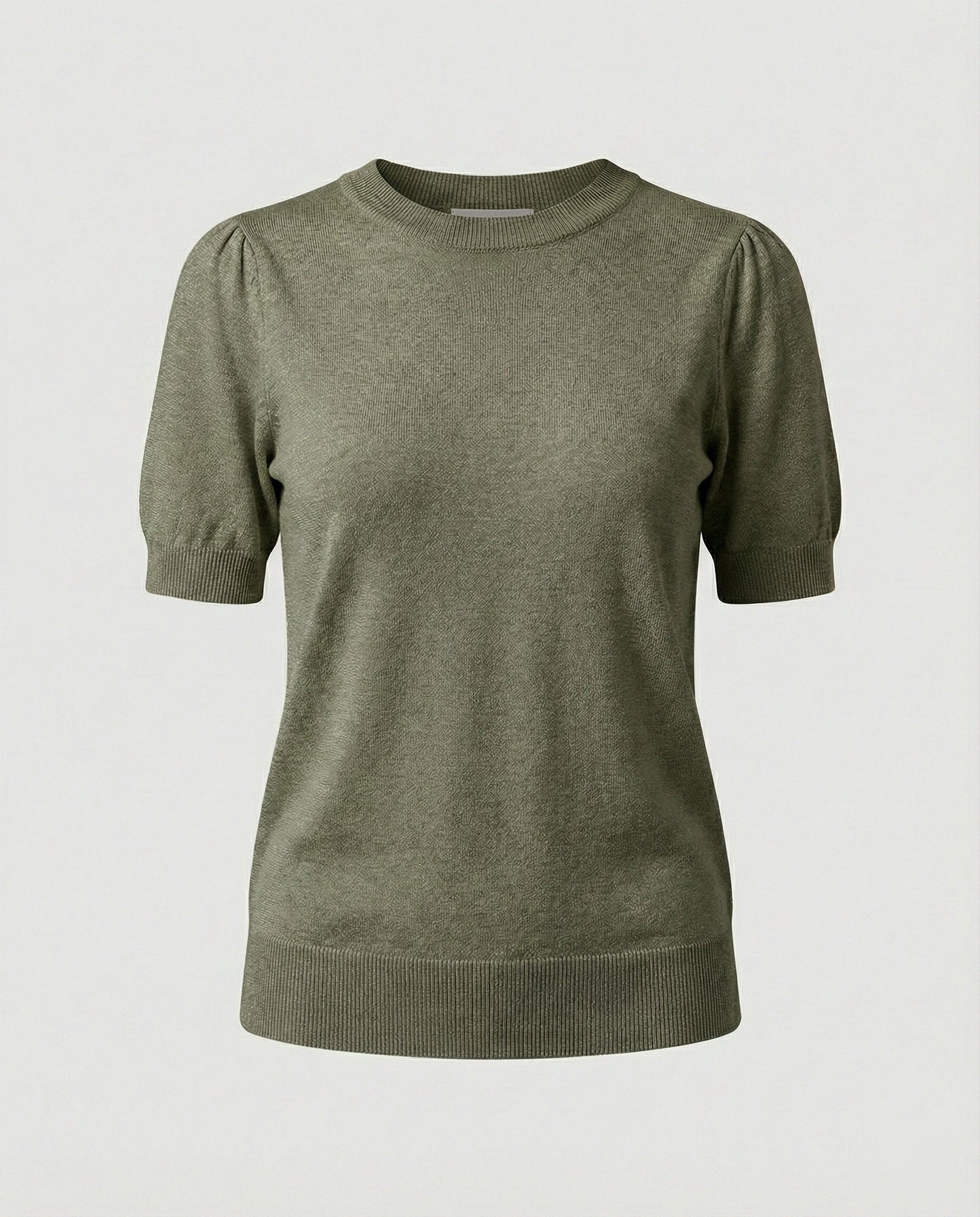 Damen Pullover Kurzarm Baumwolle Modern