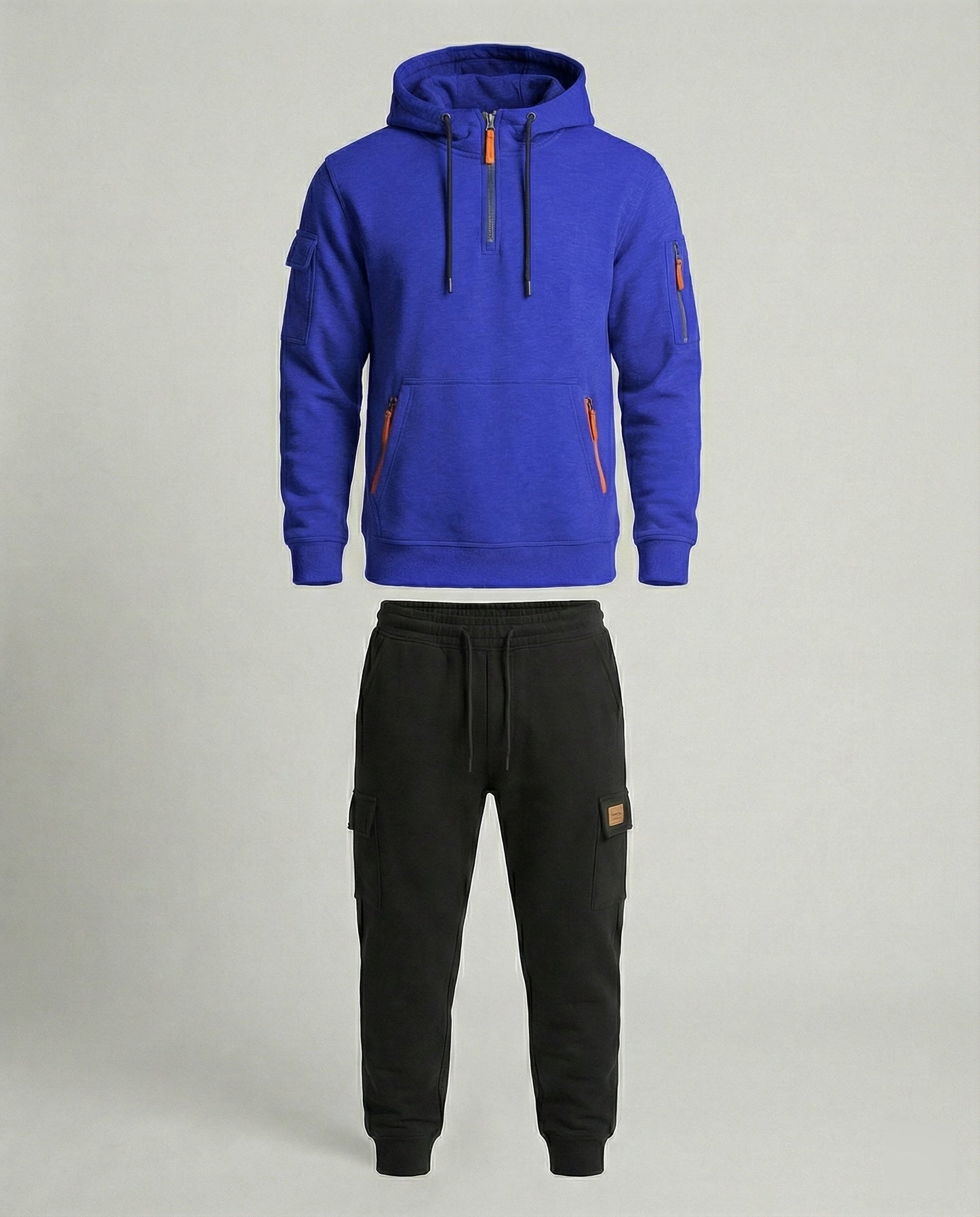 Herren Sportbekleidung Set Hoodie Jogginghose Funktionsshirt