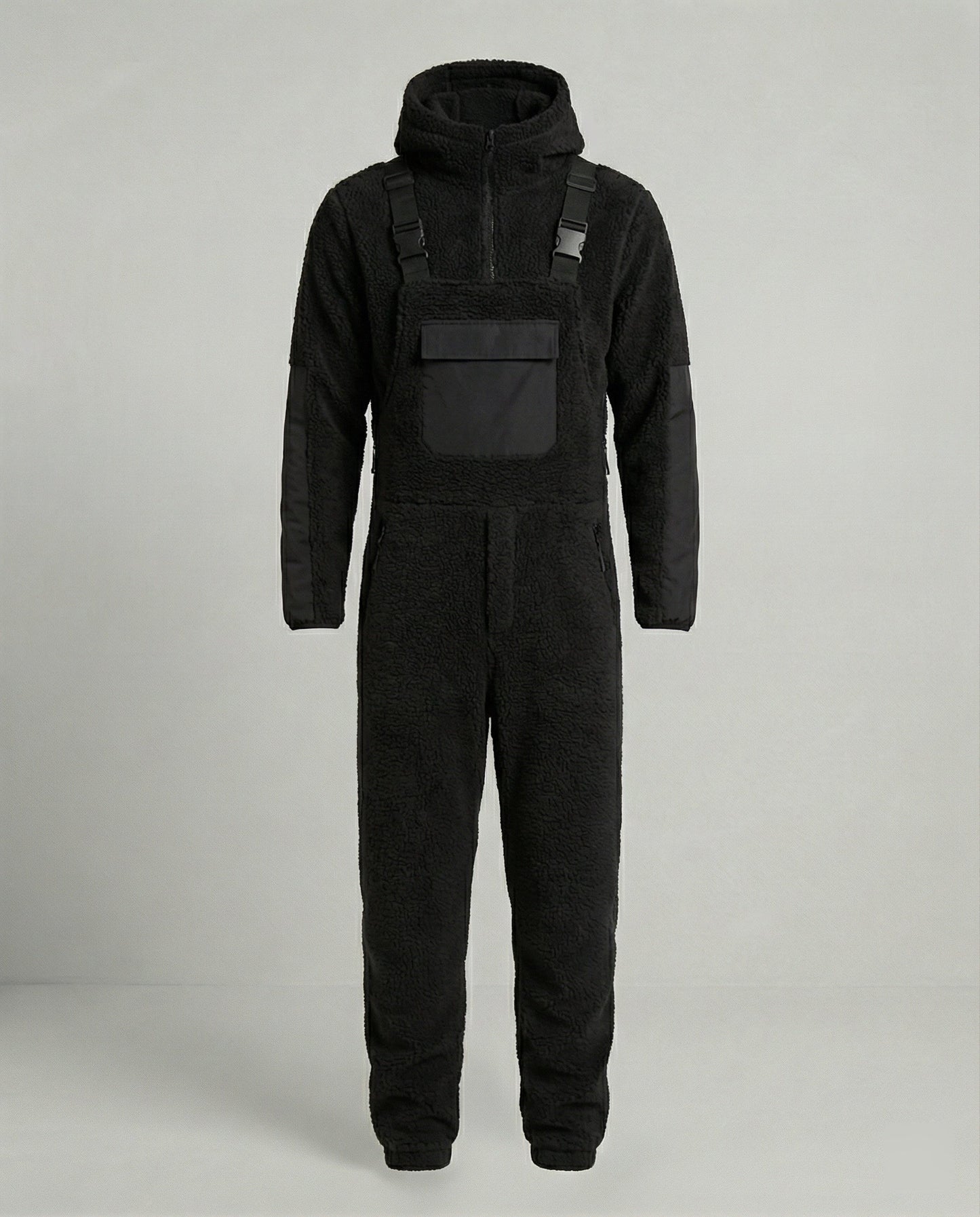 Herren Steppoverall Bequem Kapuze Verstellbar