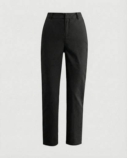 Damen Chino Hose Hochwertig Slim Fit Bequem