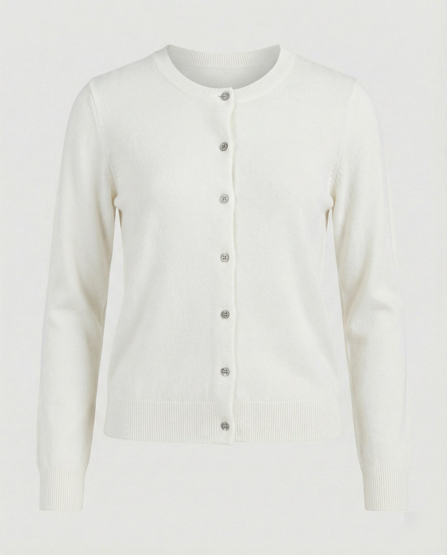 Damen Cardigan Weich Feinstrick Mit Knöpfen Elegант