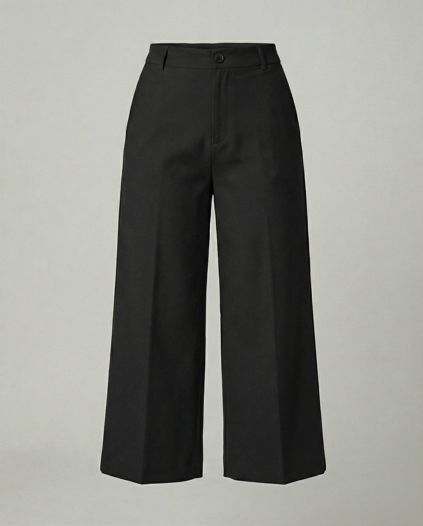 Damen Stoffhose Weite Bequem Klassisch