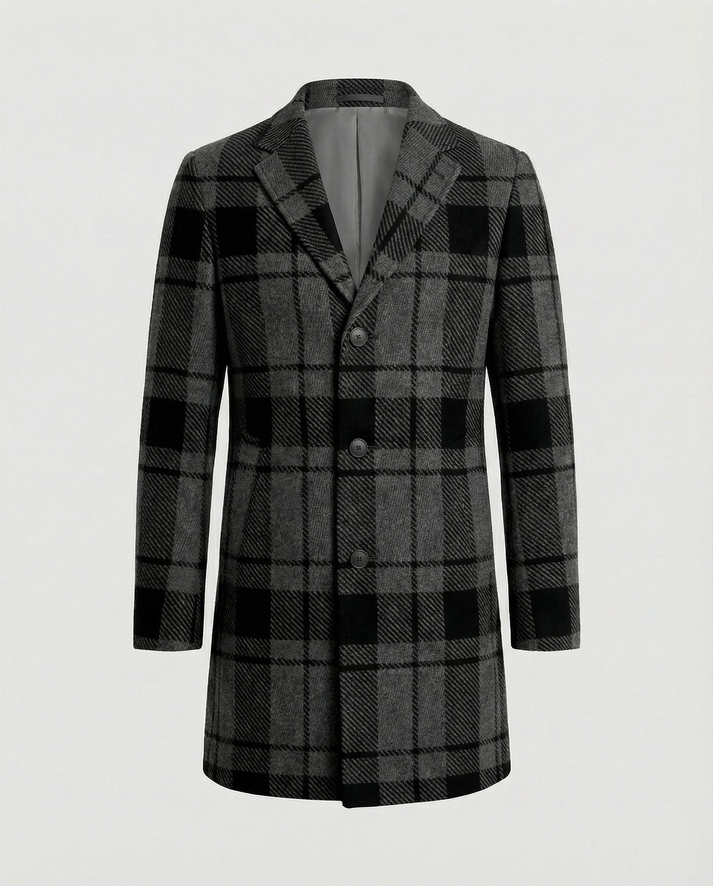 Herren Mantel Winter Elegant Lang