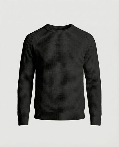 Herren Strukturpullover Modern Casual