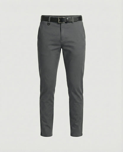 Herren Slimfit Hosen Bequem Chinohose Modern