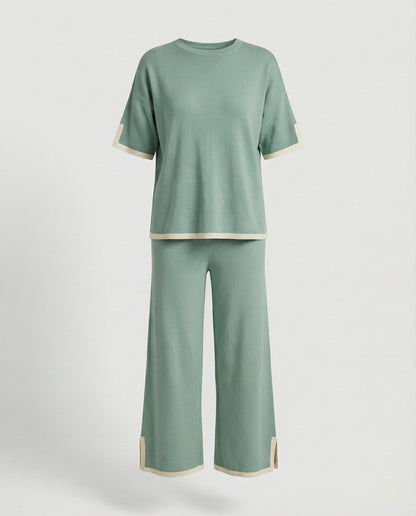 Damen Loungeanzug Komfortabel Vintage-Stil