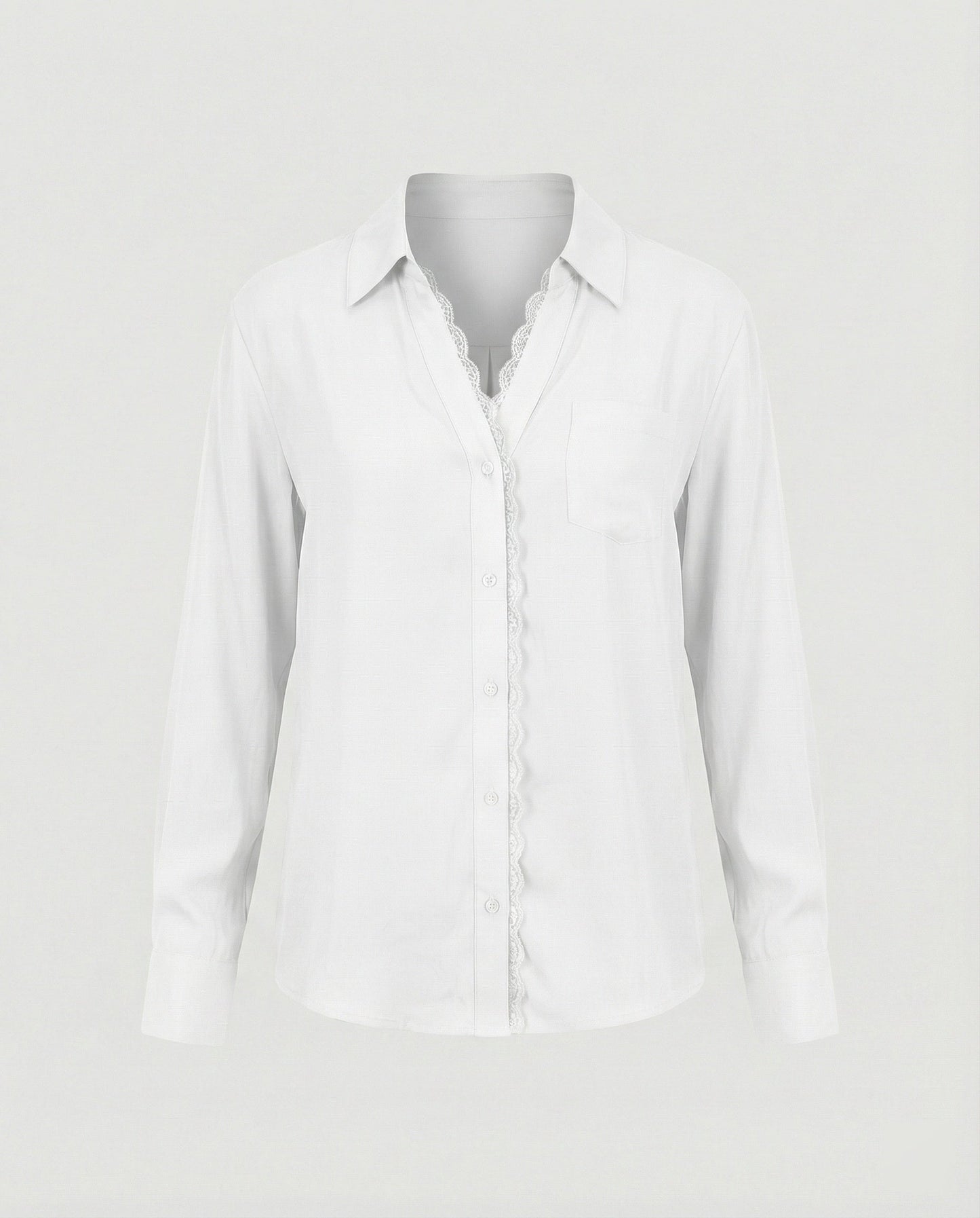 Damenbluse Spitze Elegant Frauenbluse