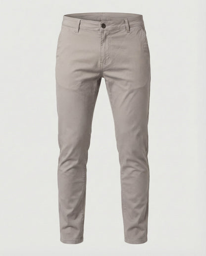 Herren Chino Slim Fit Hose Elastisch Bequem