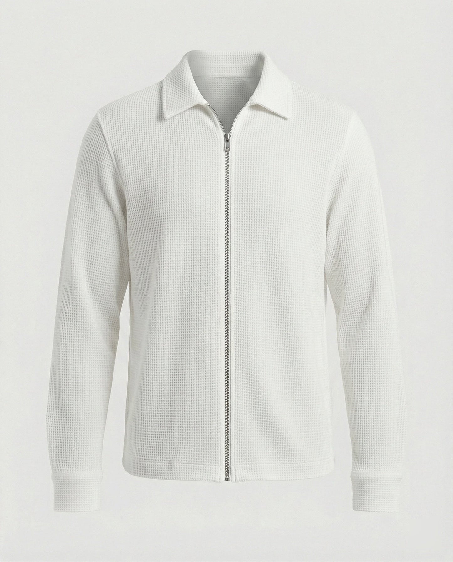Herren Langarmshirt Elegantes Design Hochwertig Reißverschluss