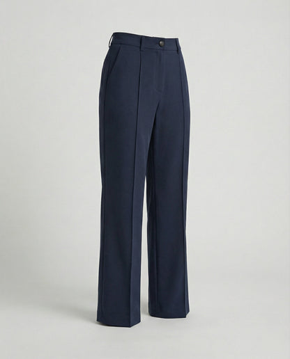Elegante Damen Marlenehose Weitbeinig Damen Hose