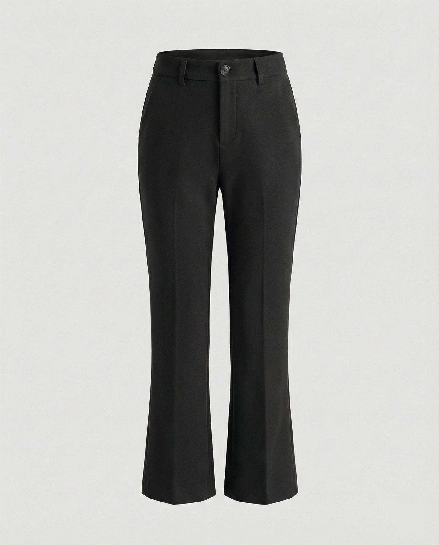 Weite Damen Stoffhose Flare Style
